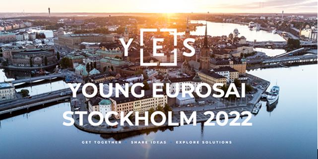 Participating at Young EUROSAI (YES) Congress, Stockholm
